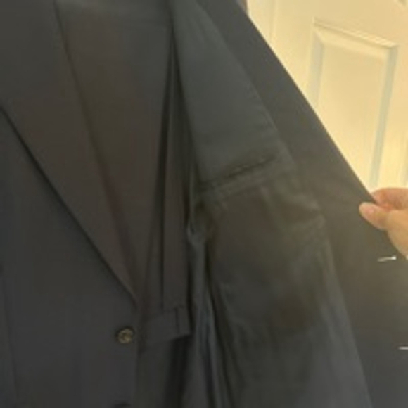 🌿Ralph Lauren Chaps men’s 40R navy suit🌿 - Picture 5 of 14